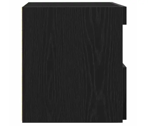 Öölambi Kapp Sahtliga 2 Pcs Must Tamm 50 X 40 X 45 Cm Tehispuit