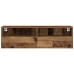 Tv Sienas Skapis Vecs Koks 100X30X30 Cm Inženierijas Koks Vidaxl