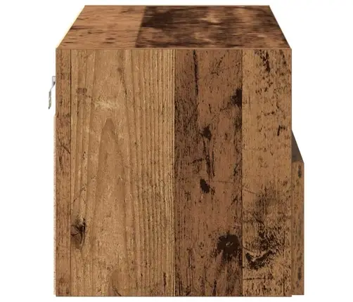 Tv Sienas Skapji 2 Gabali Vecs Koks 100X30X30 Cm Inženierijas Koks Vidaxl