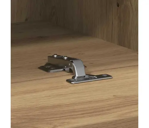 Tv Sienas Skapis Artisāna Ozola 100X30X30 Cm Inženierijas Koks Vidaxl