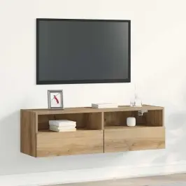 Tv Sieninis Kabinetas Artisano Ąžuolo 100X30X30Cm