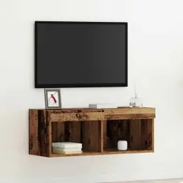Televizora Skapīša Vecs Koks 80 X 30 X 30 Cm Inženierijas Koks Vidaxl