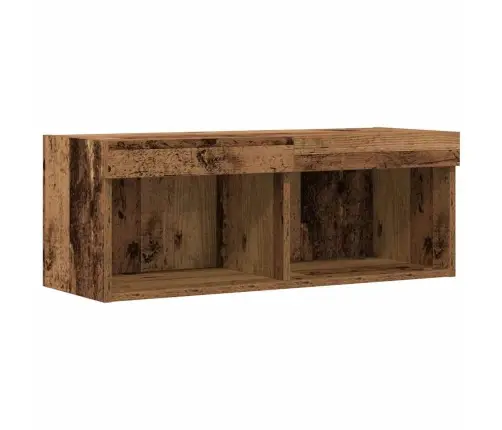 Televizoriaus Spintelė 2 Pcs Sena Mediena 80 X 30 X 30 Cm