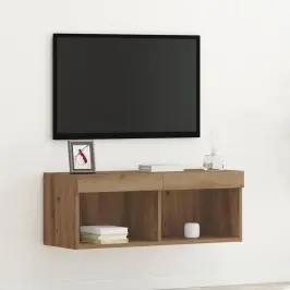 Televizora Skapīša Amatnieku Ozola 80 X 30 X 30 Cm Vidaxl