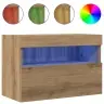 Tv Seina Kapp Käsitöötamm 60 X 30 X 40 Cm Tehispuit Tv Seina Kapp Käsitöötamm 60 X 30 X 40 Cm Tehispuit