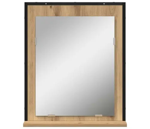 Vannasistabas Spogulis Amatnieka Ozola 50X12X60 Cm Inženierijas Koks Vidaxl