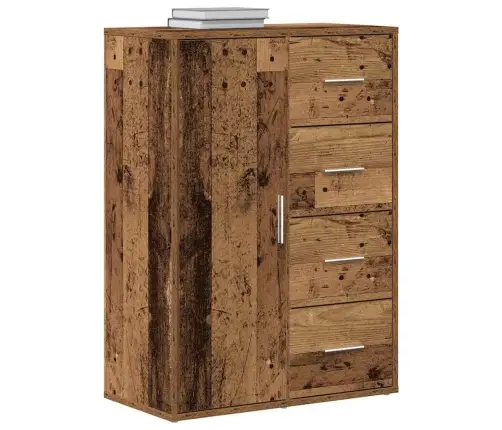 Bufete Vecs Koks 60X31X84 Cm Inženiertehniskā Koksne Vidaxl