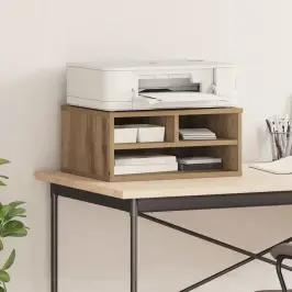 Printera Statīvs Artisānā Ozols 49 X 40 X 22.5 Cm Vidaxl