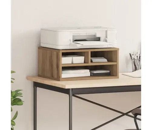 Printera Statīvs Amatnieku Ozola 49 X 40 X 22.5 Cm Vidaxl