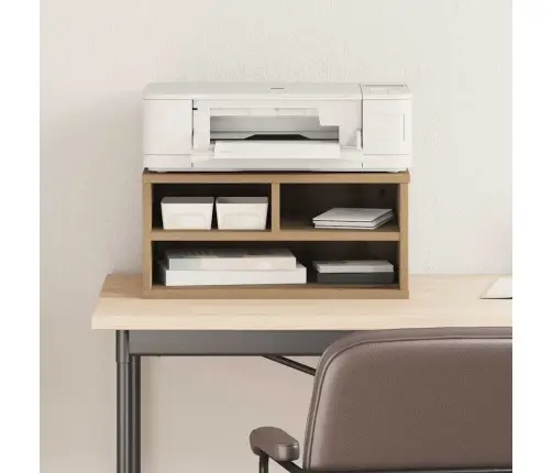 Printera Statīvs Amatnieku Ozola 49 X 40 X 22.5 Cm Vidaxl