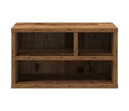 Printera Statīvs Vecs Koks 40 X 32 X 22.5 Cm Inženierijas Koks Vidaxl