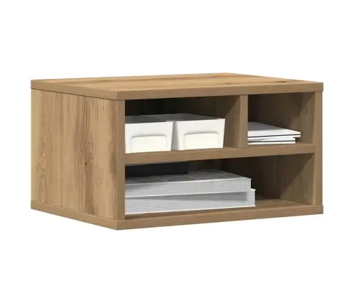 Printera Statīvs Amatnieku Ozola 40 X 32 X 22.5 Cm Vidaxl