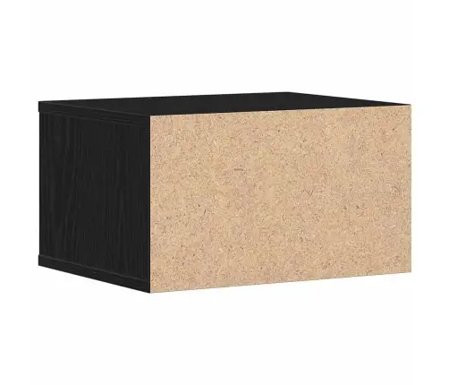 Printera Statīvs Ar Uzglabāšanu Melns Ozols 40 X 32 X 22.5 Cm Vidaxl