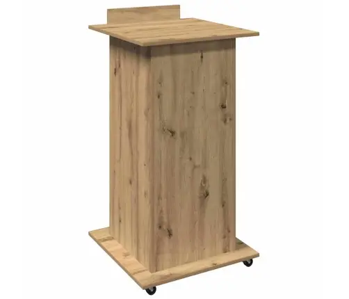 Podijs Amatnieku Ozola 55 X 55 X 107 Cm Inženierijas Koks Vidaxl Podijs Amatnieku Ozola 55 X 55 X 107 Cm Inženierijas Koks Vidaxl