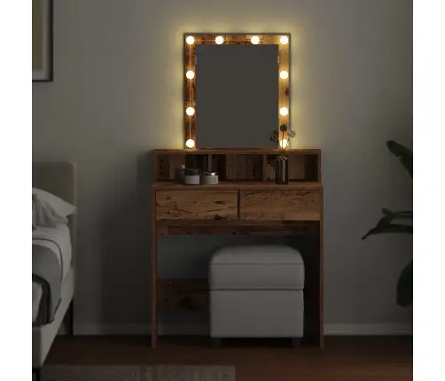 Dressing Table Sahtliga Vana Puit 80 X 41 X 144.5 Cm Tehispuit