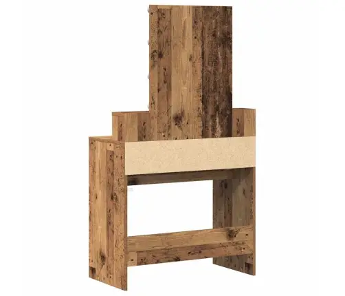Tualetes Galdiņš Vecs Koks 80 X 41 X 144.5 Cm Inženierijas Koks Vidaxl