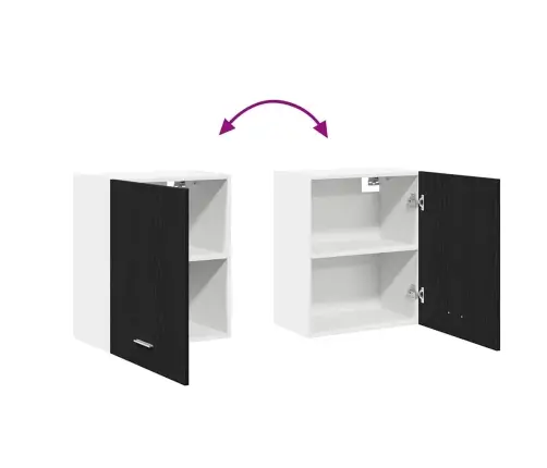 Pakabinama Spintelė Riga Juoda Ąžuolo 50 X 31 X 60 Cm