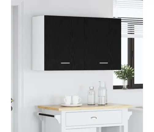 Seinakapp Lyon 2 Pcs Must Tamm 50 X 31 X 60 Cm Tehispuit