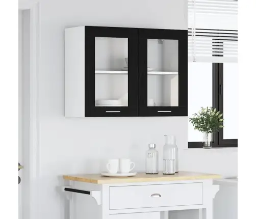 Pakabinama Spintelė Lyon Juodas Ąžuolas 80 X 31 X 60 Cm