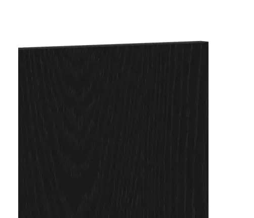 Gultas Galvas Balsts Melns Ozols 120X1,5X80 Cm Inženierizstrādāta Koksne Vidaxl