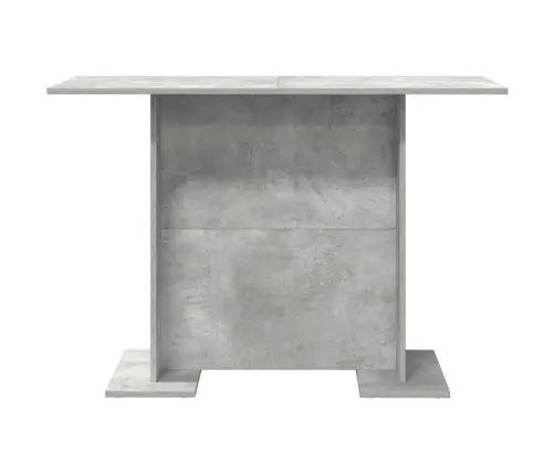 Ēdamgalds Betona Pelēks 110X60X75 Cm Inženierijas Koks Vidaxl