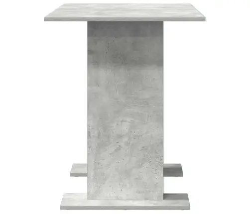 Ēdamgalds Betona Pelēks 110X60X75 Cm Inženierijas Koks Vidaxl