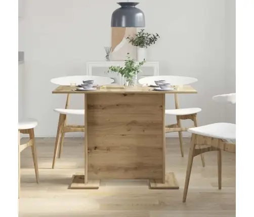 Ēdamgaldu Artisan Oak 110X60X75 Cm Inženierijas Koks Vidaxl