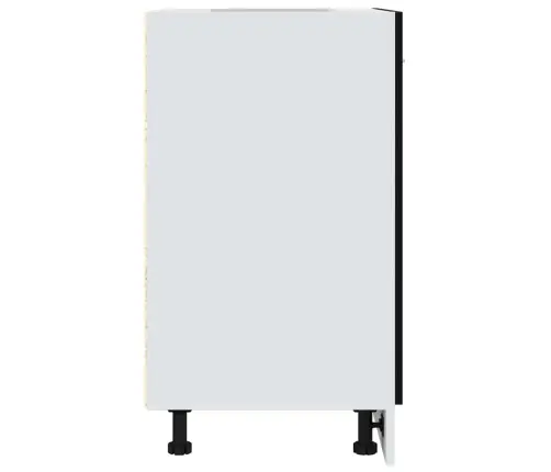 Apatinė Spintelė Juodo Ąžuolo 60X46X81,5 Cm Medžio Drožlių Plokštė