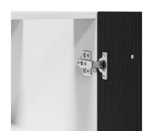 Apatinė Spintelė Juodo Ąžuolo 60X46X81,5 Cm Medžio Drožlių Plokštė