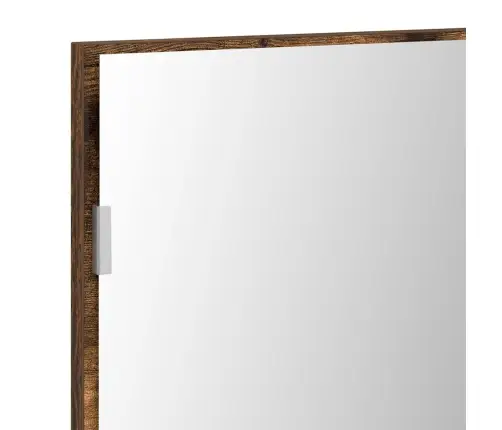 Peegel Peegliga Pruun 80 X 37 Cm Klaas Ja Tehnoloogiline Puit