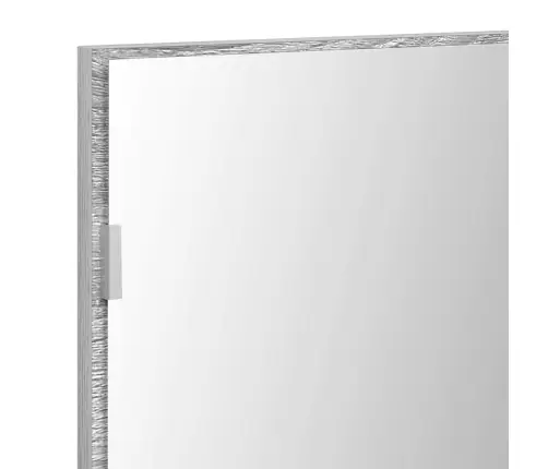 Peegel Led -Ribatuledega Peegliga Kerge Hall Sonoma 80 X 37 Cm