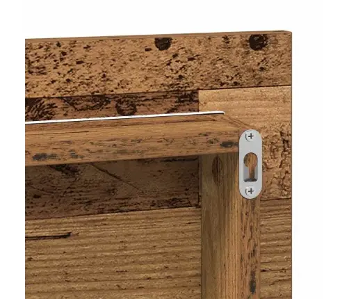 Peegel Vana Puit 80 X 37 Cm Klaas Ja Tehnoloogiline Puit