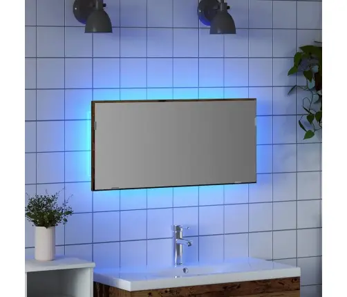 Peegel Vana Puit 80 X 37 Cm Klaas Ja Tehnoloogiline Puit