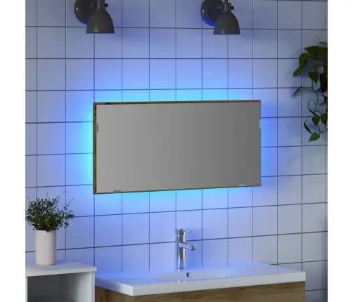 Peegel Käsitöötamm 80 X 37 Cm Klaas Ja Tehnoloogiline Puit