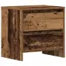 Naktsgaldiņš 2 Gab. No Veca Koka 45X34X44,5 Cm Inženierijas Koks Vidaxl