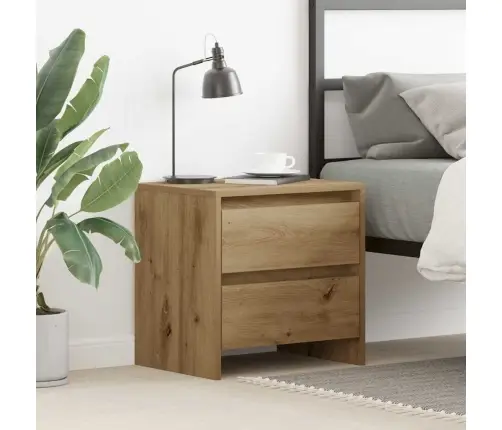Naktsgaldiņš Artisan Ozola 45X34X44,5 Cm Inženierijas Koks Vidaxl