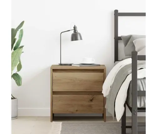 Naktsgaldiņš Artisan Ozola 45X34X44,5 Cm Inženierijas Koks Vidaxl