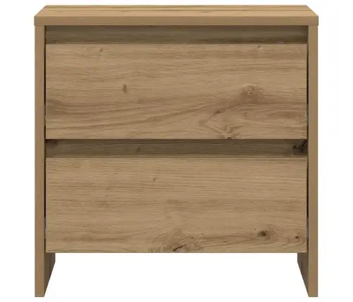 Šalia Lovos Spintelė 2 Pcs Amatininkų Ąžuolas 45 X 34 X 44,5 Cm