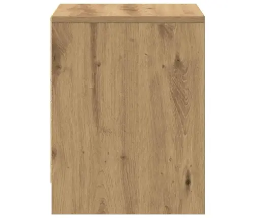 Šalia Lovos Spintelė 2 Pcs Amatininkų Ąžuolas 45 X 34 X 44,5 Cm