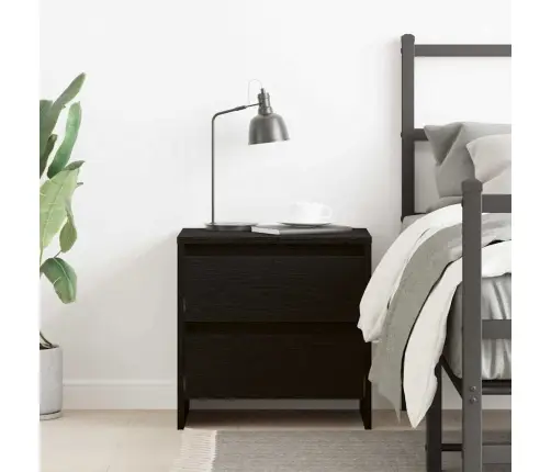 Öölambi Kapp Sahtliga Must Tamm 45 X 34 X 44,5 Cm Tehispuit