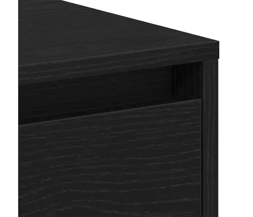 Öölambi Kapp 2 Pcs Must Tamm 45 X 34 X 44.5 Cm Tehispuit