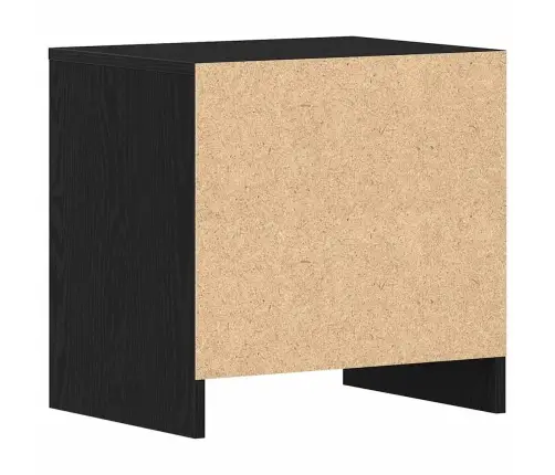 Öölambi Kapp 2 Pcs Must Tamm 45 X 34 X 44.5 Cm Tehispuit