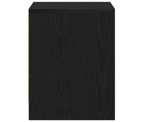 Öölambi Kapp 2 Pcs Must Tamm 45 X 34 X 44.5 Cm Tehispuit