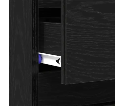 Öölambi Kapp Sahtliga Must Tamm 45 X 35 X 44 Cm Tehispuit