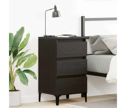 Öölambi Kapp Sahtliga Must Tamm 45 X 35 X 44 Cm Tehispuit