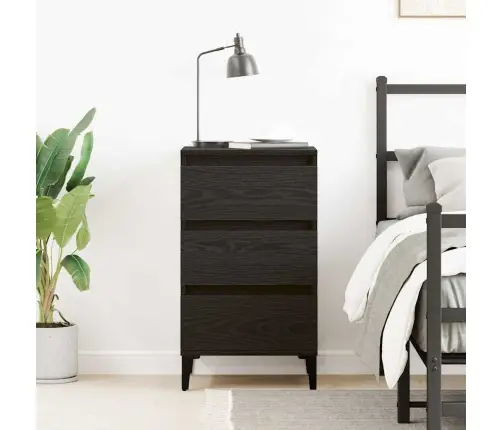 Öölambi Kapp Sahtliga Must Tamm 45 X 35 X 44 Cm Tehispuit