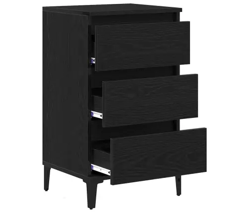 Öölambi Kapp Sahtliga Must Tamm 45 X 35 X 44 Cm Tehispuit