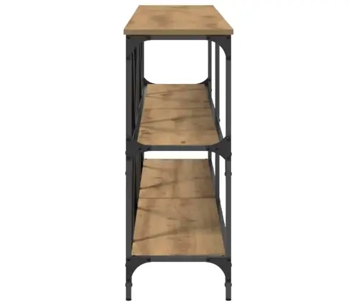 Konsoles Galds Ar Plauktu Cits Amatnieku Ozola 180 X 30 X 75 Cm Vidaxl Konsoles Galds Ar Plauktu Cits Amatnieku Ozola 180 X 30 X 75 Cm Vidaxl