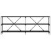 Konsoollaud Riiuliga Muu Must Tamm 180 X 30 X 75 Cm