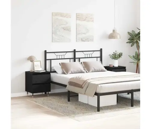 Naktsgaldiņi 2 Gab Black Oak 40X35X50 Cm Inženiertehniskā Koka Vidaxl